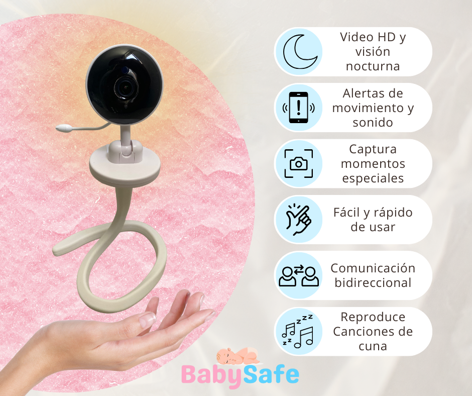 CÁMARA BABYSAFE PRO: EL TERCER OJO DE MAMÁ