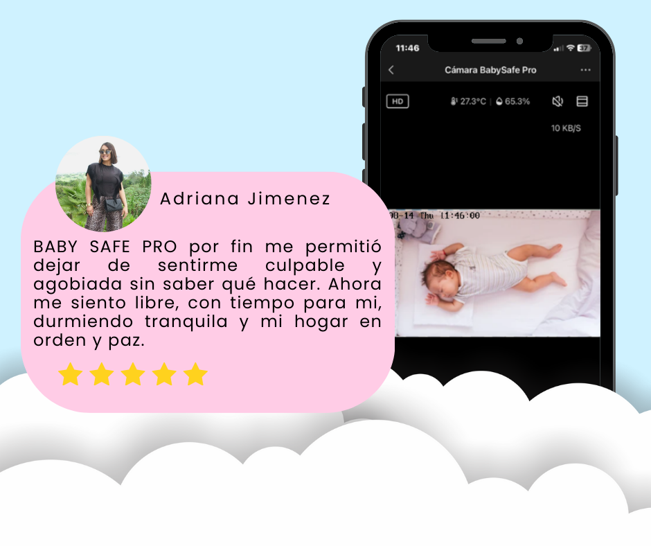 CÁMARA BABYSAFE PRO: EL TERCER OJO DE MAMÁ