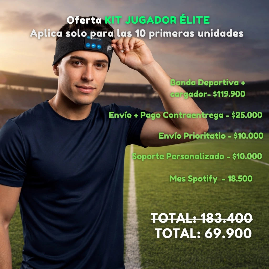 Banda Deportiva Bluetooth + Sorpresa