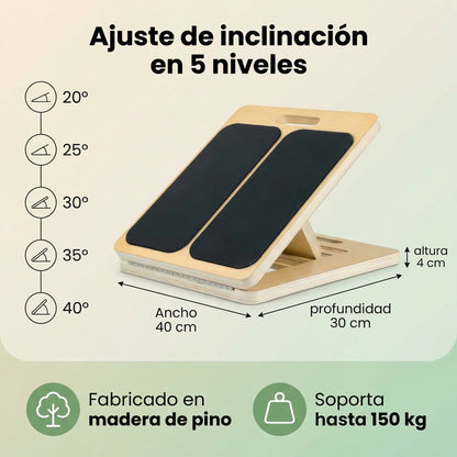 FlexBoard | Piernas Fuertes, rodillas sin Presión