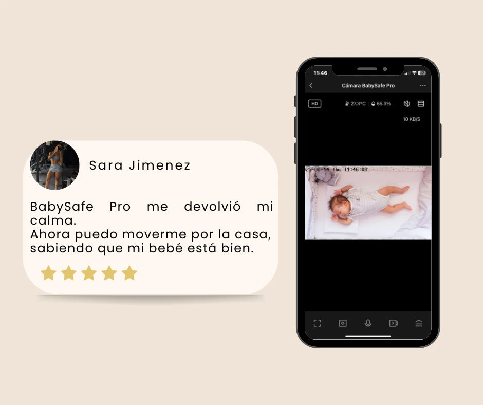 CÁMARA BABYSAFE PRO: EL TERCER OJO DE MAMÁ