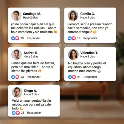 FlexBoard | Piernas Fuertes, rodillas sin Presión