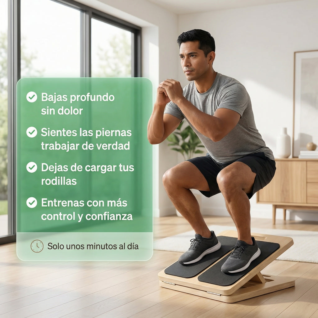 FlexBoard | Piernas Fuertes, rodillas sin Presión